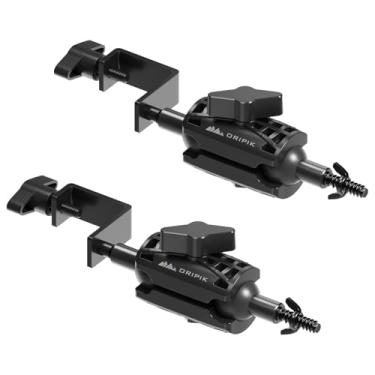 Imagem de ORIPIK Suporte para câmera T-Post Trail – Suporte de câmera de jogo ajustável de 360 graus, caça, fácil instalação e compacto, resistente, 2 pacotes