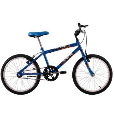 Imagem de Bicicleta Infantil Aro 20 Masculina Cross Kids Azul - Dalannio Bike