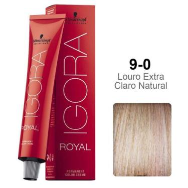 Imagem de Coloração Schwarzkopf Igora 9-0 Louro Extra Claro Natural