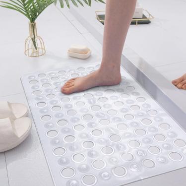 Imagem de 2 Tapete Box Banheiro Tapetinho Antiderrapante Ventosa