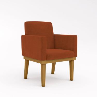 Imagem de Poltrona Reforçada Penteadeira Quarto Balaqui Decor