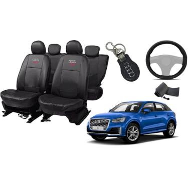 Imagem de Capa de couro para o banco audi q2 2016-2019 proteção impermeável