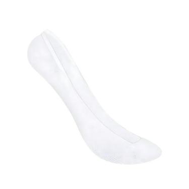Imagem de Meia selene feminina sapatilha super invisivel algodão, Branco, 34-38