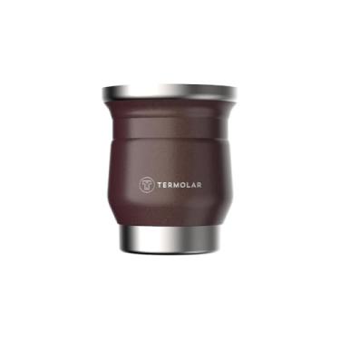 Imagem de Cuia Térmica Classic Mate 230ml, Vermelha, Aço Inox, Parede Dupla com Isolamento a Vácuo, Mantém Chimarrão Quente por 45 Minutos, Tereré Gelado por 4 Horas