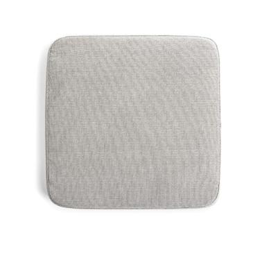 Imagem de Almofada de cadeira 40 x 40 sem banho, almofada de assento cadeira individual, almofada de assento angular grossa cadeira lavável estilo country algodão e linho capa removível, resistente ao desgaste