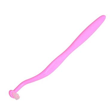 Imagem de ZJchao Escova Interdental, Cabeça de Escova Macia e Flexível para Limpeza de Dentes, Com Cabo Ergonômico, para Implantes de Aparelho Ortodôntico, Pacientes e Crianças (PINK)