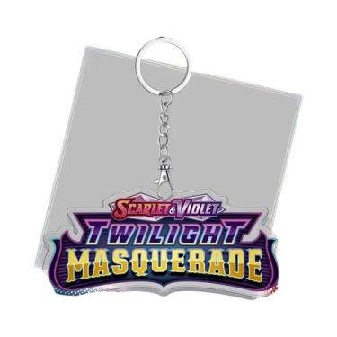 Imagem de Chaveiro Acrílico Com Logo Do Pokémon Scarlet E Violet, Pingente De Ca
