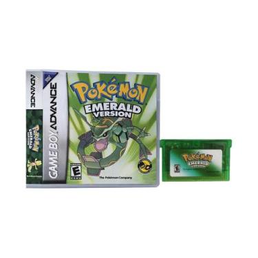Imagem de Cartucho De Jogo GBA 32 Bits Versões Emerald FireRed Leafgreen Ruby Sa