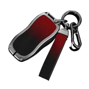 Imagem de Capa de couro para chave de carro, bolsa de liga de couro compatível com geextremamente emgrand x7 ex7 coolray atlas boyue gt gc9 nl3 tugella acessórios de estilo(Style3)