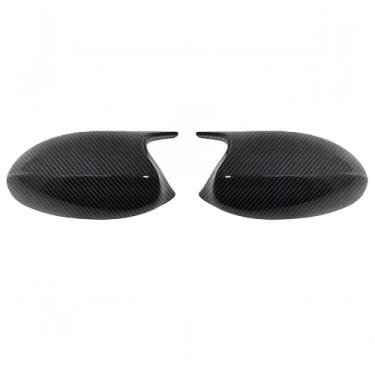 Imagem de Capa De Espelho Lateral Do Carro Padrão De Fibra De Carbono Estilo-M3 Compatível Com BMW E90 E91 E92 E93 E80 2004-2015(Carbon Fiber Pattern)