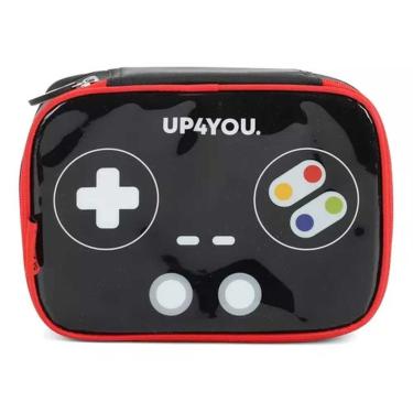 Imagem de Estojo Escolar 100 Pens Tema Videogame Up4you Ref.39894