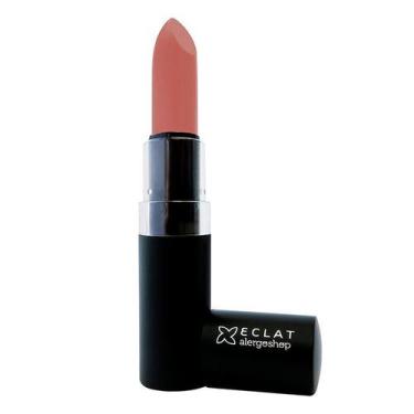 Imagem de Batom Cremoso Hipoalergênico Eclat Cor 01A Alergoshop 3,5g, Marrom