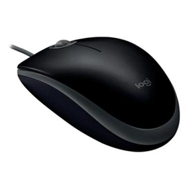Imagem de Mouse Logitech com Fio USB M110 Preto 910-006756-C
