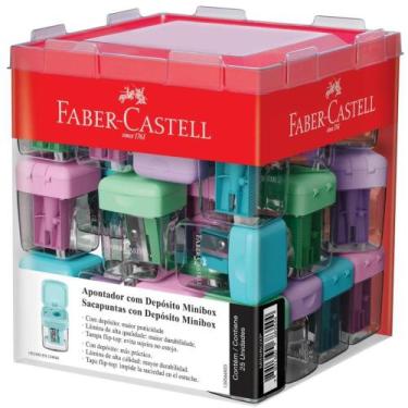 Imagem de Apontador com Deposito TONS Pastel (S) - FABER-CASTELL