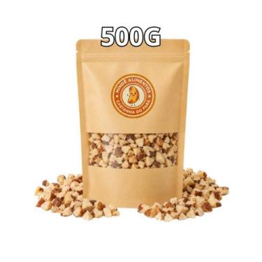 Imagem de 500g Castanha Do Pará Quebrada Natural Safra Nova - MINDÊ Alimentos