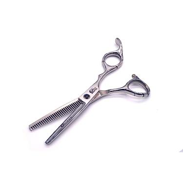 Imagem de Tesoura Umi Profissional Premium Desbaste Lamina Pra Baixo Para Barbeiro e Cabelereiro Cortar Cabelo Remover Volume