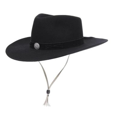 Imagem de Chapéu de Feltro Preto Laçador Pralana 30772