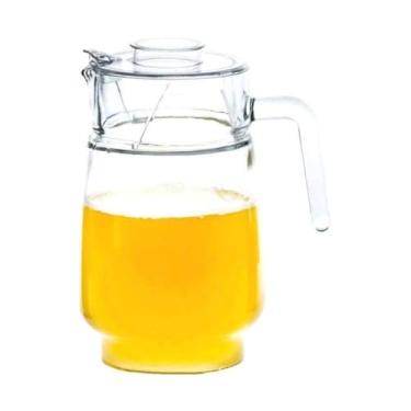 Imagem de Jarra de Vidro Lisa 1,8 Litros com Tampa de Acrilico Glass