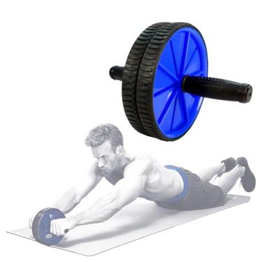 Imagem de Roda Rolo Abdominal Lombar Funcional Fitness Academia Whell-Unissex