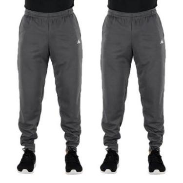 Imagem de Kit 2 Calças Kappa Maggiore Masculina-Masculino
