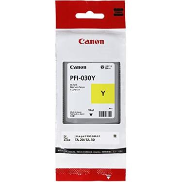 Imagem de Tinta amarela 55 ml (PFI-030Y) para Canon imagePROGRAF TA-20 e TA-30