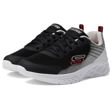 Imagem de Skechers Microspec II - Vovrix para meninos, Preto/prata, 11.5 Little Kid
