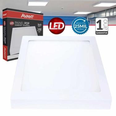 Imagem de LED Painel Bivolt, Avant, 768130573, 24W, Branco