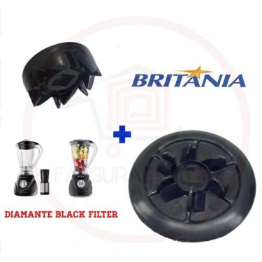 Imagem de Kit Arraste do Copo e Do Motor Liquidificador Britania Diamante Black 
