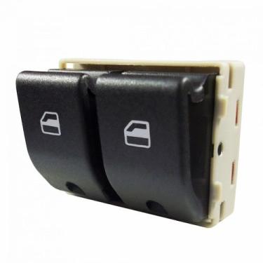 Imagem de Interruptor vidro tecla duplo Gol 2006 Ate 2015 Parati G4 2006 Ate 201