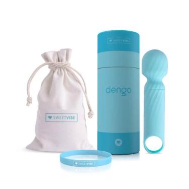 Imagem de Vibrador Multivelocidade Recarregável Sweet Vibe Dengo Azul - 13,5 cm 