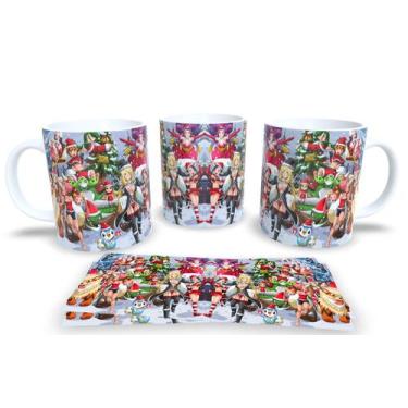 Imagem de Canecas de Porcelana Personalizadas Natal 2 - Estampa Sublimada, Mod.3