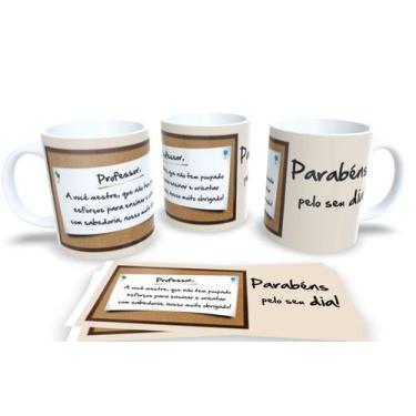 Imagem de Canecas Personalizadas dia dos Professores - Estampa Sublimada, Mod.12