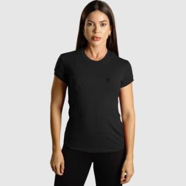 Imagem de Blusa Feminina Baby Dry Treino Academia, Moda Fitness-Feminino