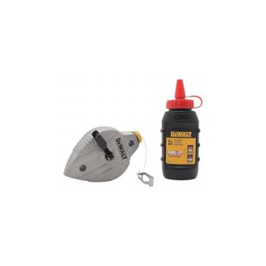 Imagem de Dewalt Molinete de alumínio DWHT47255L com giz vermelho