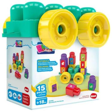 Imagem de Brinquedo Para Montar Blocolandia Pre Escola - GNA