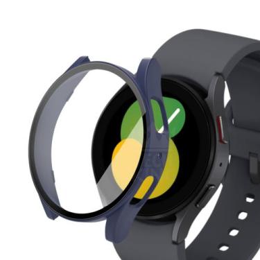 Imagem de Bumper Resitente Acrilico C/ Tela de Vidro Para Watch5 40mm - TechKing