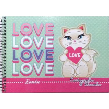 Imagem de Caderno de Cartografia e Desenho Máxima 96 folhas Capa Dura Fem. - max