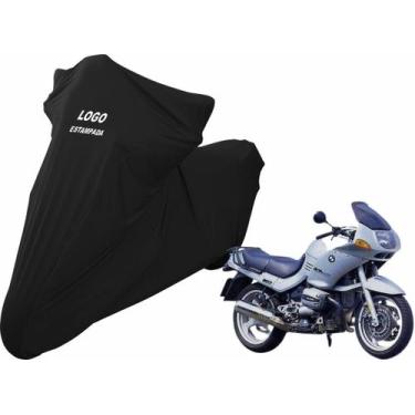 Imagem de Capa De Tecido Helanca Lycra Para Moto BMW R 1100 RS - Mz, Preta