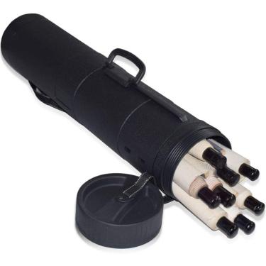 Imagem de Tubo telescópico compacto e ajustável para desenho de artista Tubo de armazenamento de documentos Tubos de plástico expansíveis para cartazes/arte ajustáveis ​​com alça de transporte Estojo