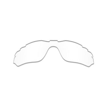 Imagem de Vonxyz Lentes de reposição para óculos de sol Oakley Radar Edge ventilado OO9184 - transparente de alta intensidade
