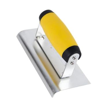 Imagem de Bothyi Colher de pedreiro para drywall, espátula para modelagem de cantos de sheetrock, espátula de gesso leve, cortador de bordas de concreto para paredes