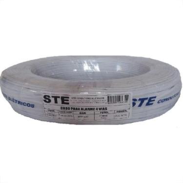 Imagem de Cabo Alarme Ste 4 Vias 0,40Mm 200M 160 Pr 733 - STEEL CABLE
