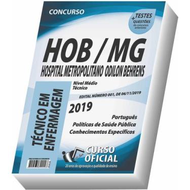 Imagem de Apostila Hospital Odilon Behrens BH - Técnico em Enfermagem - CURSO OF