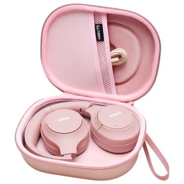 Imagem de LTGEM Capa de fone de ouvido compatível com JBL Tune 510BT/520BT/720BT/770NC e JBL Live 460NC/660NC/670NC/770NC/760NC e TOZO HT2 fones de ouvido sem fio Bluetooth, ouro rosa (apenas capa)