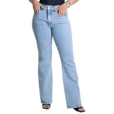 Imagem de Calça Jeans Sawary Boot Cut - 279220 - Azul claro 46-Feminino