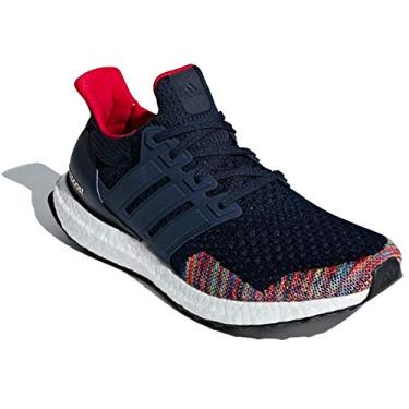 Imagem de Tênis masculino Adidas Ultraboost, Collegiate Navy / Vivid Red, 8