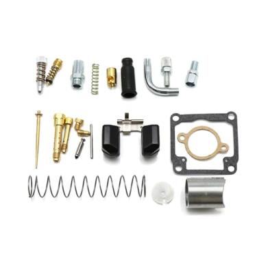 Imagem de Kit de reparo de carburador de motocicleta para Dellorto PHBG DS Racing 17 mm 19 mm junta de assento de agulha flutuante peças sobressalentes (1 conjunto)