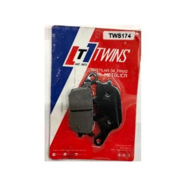 Imagem de Pastilha Freio Traseira Twins Suzuki GSX-S 1000 2015 até 2019