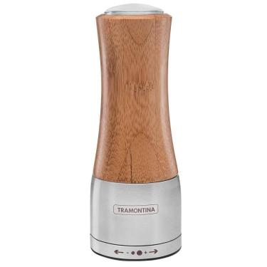 Imagem de Moedor Tramontina Realce Sal ou Pimenta em Bambú e Aço Inox com Moinho em Cerâmica 61652000