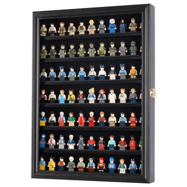 Imagem de Vitrine DisplayGifts Building Block Toy Minifigures